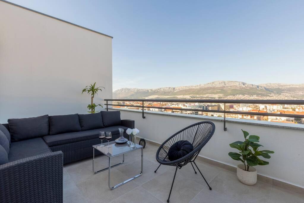 Luxury Rooftop Apartment Zalato Split Buitenkant foto