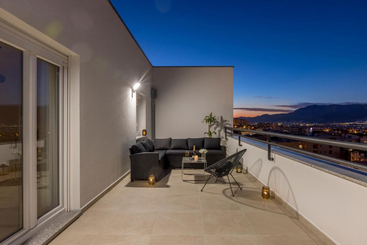 Luxury Rooftop Apartment Zalato Split Buitenkant foto