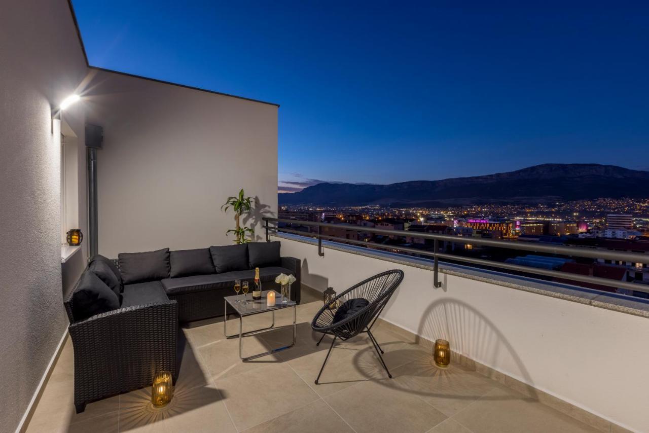 Luxury Rooftop Apartment Zalato Split Buitenkant foto